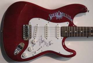 STEVE MILLER Signed Jay Turser Electric Guitar JOKER Autograph COA 