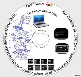 DELL INSPIRON SERVICE REPAIR MANUALS ON CD ROM  