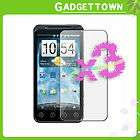 3xNew Clear Screen Guard Protector Film For HTC EVO 3D  