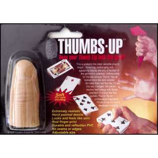 Thumbs Up   Very realistic Soft Thumb Tip Magic Trick  