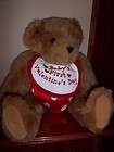 Vermont Teddy Bear Plush Babys First Valentines Day   Hearts 