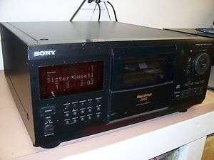 Sony CD Player   Mega Storage 200 CD model CDP CX270  