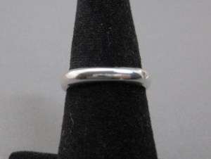 Sterling silver square band ring  