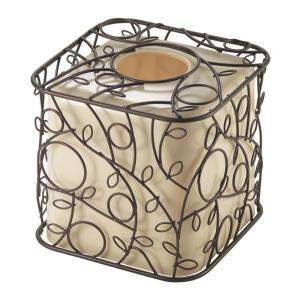InterDesign Twigz Boutique Box in Bronze and Vanilla 76891 at The Home 