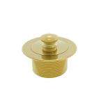 Brasstech 2 13/16 in. Lift and Turn Bath Plug in PVD Forever Brass