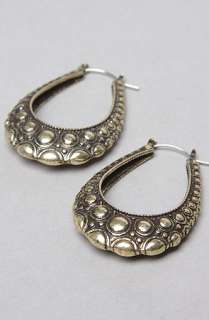 Accessories Boutique The Vintage Hoop Earrings in Gold  Karmaloop 