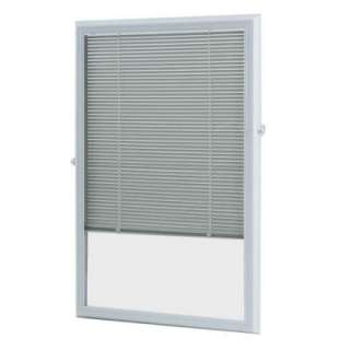ODL, Inc. 22 in. x 36 in. Add On Enclosed Aluminum Blinds in White for 
