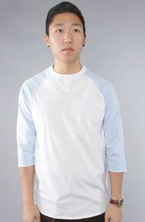 SLVDR The 3 Quarters Henley in White  Karmaloop   Global Concrete 