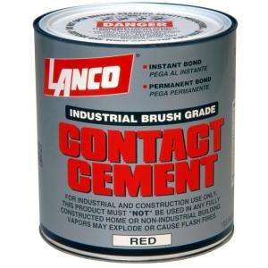 Lanco 120 fl. oz. Industrial Contact Cement CA993 4 