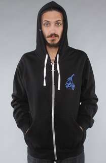 LRG The Team Coach Zip Up Hoody in Black  Karmaloop   Global 