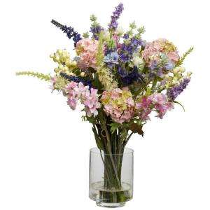   Lavender and Hydrangea Silk Flower Arrangement 4760 