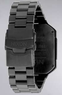 Nixon The Synapse Watch in All Gunmetal  Karmaloop   Global 