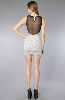 Motel The Rachel Dress in Crackle Gray  Karmaloop   Global 