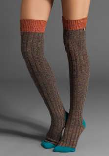 JUICY COUTURE Space Dye Over The Knee Socks in Nordic Combo at Revolve 