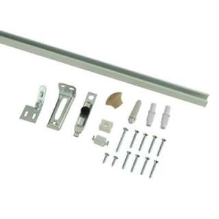 Everbilt 36 in. White Bi Fold Track and Hardware Kit 14967 at The Home 