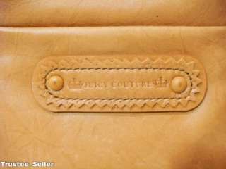 Juicy Couture Crossbody Chainlink Leather Bag Clutch  