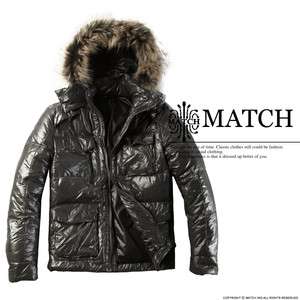   NEW Mens fashion winter coat Down Jacket/Coat Brown Size M L XL #G337