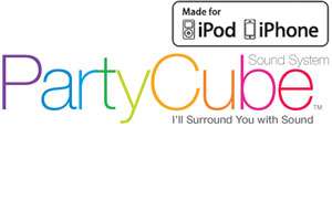 Memorex M10131 Party Cube tragbares Sound System für iPhone und iPod 