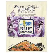 Blue Dragon Sweet Chilli And Garlic Stir Fry Sauce 120G   Groceries 