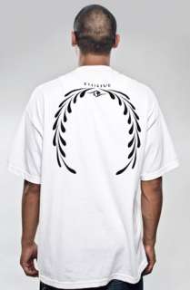 Elusive Reserve Tee in White  Karmaloop   Global Concrete Culture