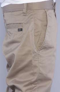 RVCA The Weekender Pants in Dark Khaki  Karmaloop   Global 