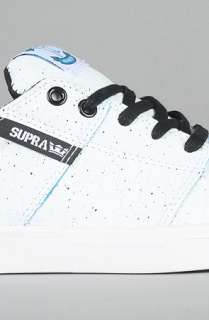SUPRA The Stacks Sneakers in White Speckle TUF Black Blue  Karmaloop 