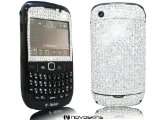 BlackBerry Curve 8520 / 9300 3G Novoskins Silver Crystal Chic Skin