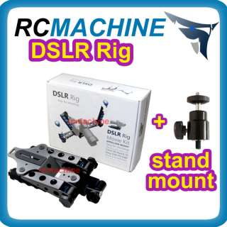 DSLR Rig Shoulder Mount for DSLR Camera Canon+LED STAND  