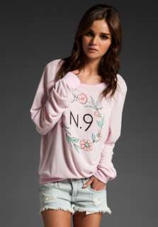 WILDFOX COUTURE Flower Potion Baggy Beach Jumper in Cake at Revolve 