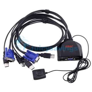 PORT KVM SWITCH Selector FOR MOUSE KEYBOARD MONITOR  