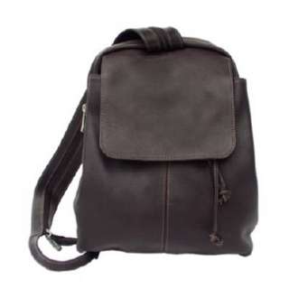 Handbags Piel Small Drawstring Backpack Chocolate Shoes 