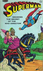 SUPERMAN Smashes The Secret Of The Mad Director PB 1966  