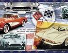   of the Corvette PrePasted Mural Style Wallpaper Wall Border ~ Choice