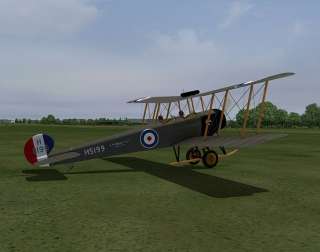 Die Avro 504 kam im Ersten Weltkrieg als Kampf  und auch als 