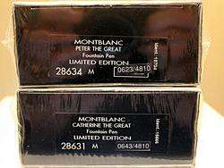 MONTBLANC PETER & CATHERINE GREAT 4810 SEALED BOX SET  