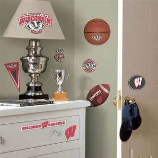 University of Wisconsin Badgers Wall Stickers  