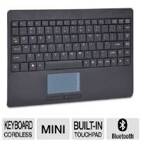 Adesso WKB 4000BB SlimTouch Bluetooth Touchpad Keyboard   Wireless 