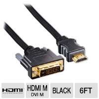 Ultra DVI Male to HDMI Male for HDTV  6ft, 10.2Gbps, 28 AWG, 340MHz 