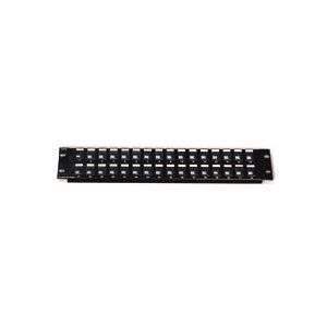 Cables To Go Blank 24 Port Keystone Jack Patch Panel  
