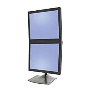 Ergotron DS100 series Dual LCD Vertical Desk Stand for 15 20 LCDs 