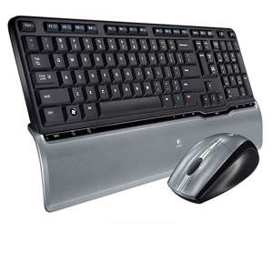 Logitech S520 Cordless Desktop Keyboard/Mouse Combo 