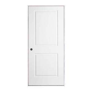   White Right Hand 2 Panel Prehung Door 954253 