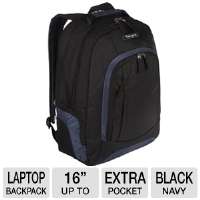 Targus TSB196US Urban II Laptop Backpack   Fits Notebook PCs up to 16 
