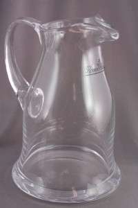 Rosenthal Germany 9 Tall Crystal Decanter Pitcher NWT  