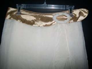 Free People skirt rayon a line size 6  