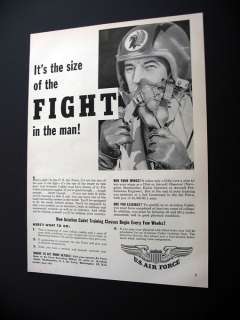 US Air Force Aviation Cadet Training 1953 print Ad  