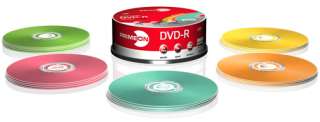 PRIMEON DVD R 16X 120min / 4,7GB LightScribe Version 1.2 color mix 