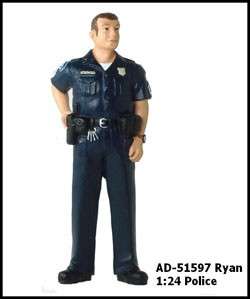 AMERICAN DIORAMA POLICE FIGURE RYAN #AD 51597 124~G  