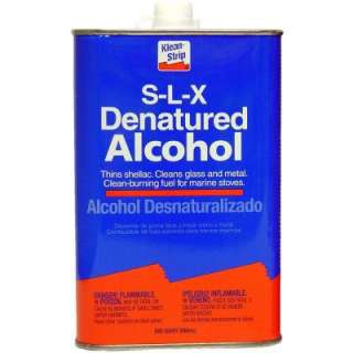 Klean Strip 1 qt. SLX Denatured Alcohol QSL26 