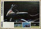 yamaha fj1200 fj1200a motorcycles sales brochure 1992  